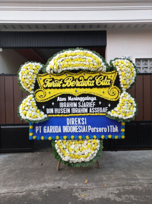 Papan Bunga Duka di Dayu