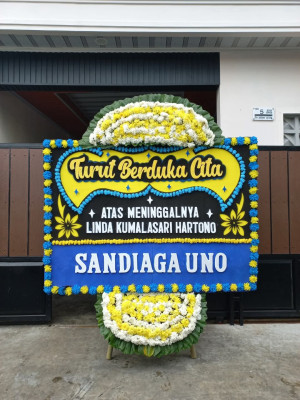Papan Bunga Duka di Dayu